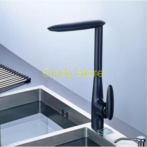 Kitchen faucet 360 degree rotation household dish washing sink cold hot water faucet