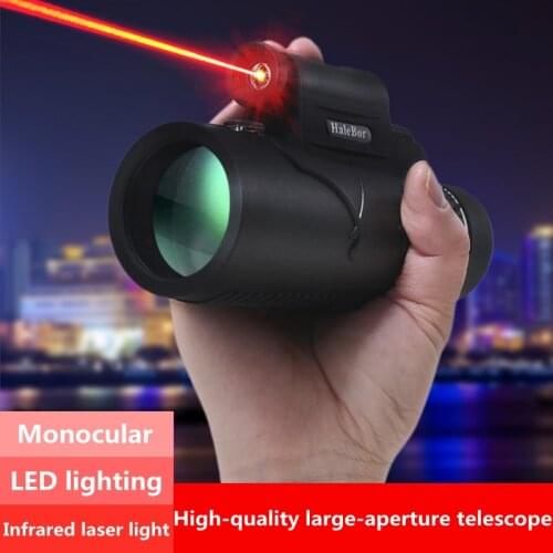 The new 12X50 high-quality monocular infrared telescope professional outdoor high-power high-definition night vision telescope