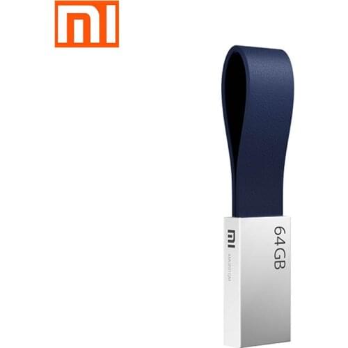 Original Xiaomi Mijia U Disk 64GB USB 3.0 High Speed Transmission Metal Case Compact Size Portable Strap Design Save U disk