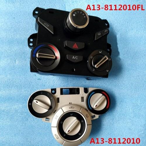 Air conditioning control panel for Chery FULWIN VERY BONUS Air conditioning adjustment switch assembly A13-8112010/A13-8112010FL