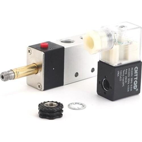 Pneumatic solenoid valve two-position five-way reversing solenoid valve 4V210-08AC220V-DC24V