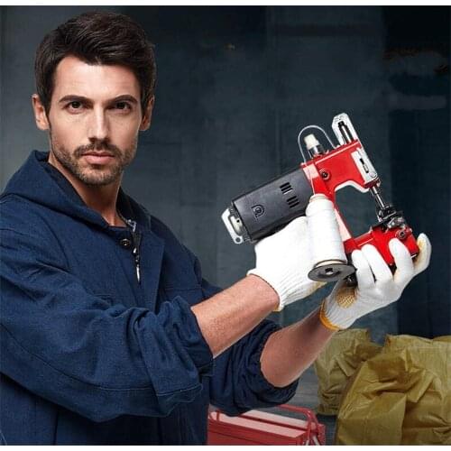 220V Portable Electric Sewing Machine Sealing Machines Kit for Home Textile Industrial Portable Bag Closer Stitching Machine