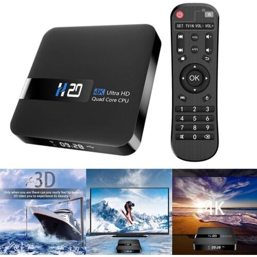 Smart TV Box Android 10 2GB+16GB RK3229 Network TV Box 4K 3D Video H.265 Media Player Top Box