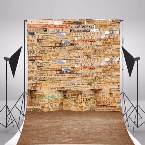 Light Grey Signal Photography Background Cloth Vinly Backdrops for Photo Studio Props Wood Photography Props for Newborn Baby