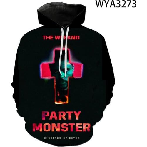 The Weeknd 3D Printed Men Women Children Hoodies Pullover Streetwear Cool Boy Girl Kids Fashion Casual Sweatshirts Jacket