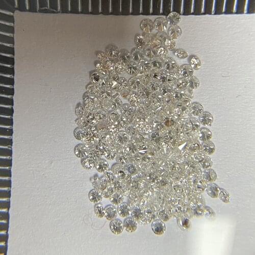 30pieces 1.50mm FG VS Natural Diamond 100% Real Original India Stones 0.014ct One Piece