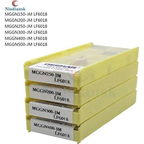 10PCS CNC lathe turning tool MGGN150-JM 200-JM 250-JM 300-JM 400-JM 500-JM LF6018 carbide insert slotting, for stainless steel