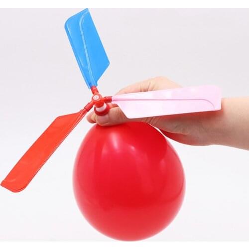 10 Pcs/pack Creative Latex Aircraft Helicopter Balloons Funny Toys for Kids Birthday Gifts Party Supplies