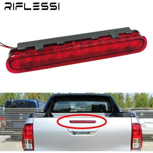 1Pc 12V LED Additional Brake Light For Toyota HILUX Vigo 2005 - 2014 Stop Signal Lamp 81570-0K080