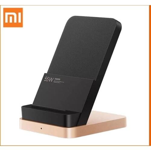 2020 Xiaomi 55W Vertical Wireless Charger 55W Max air-cooled wireless charging Support Fast Charger For Qi Wireless Charging