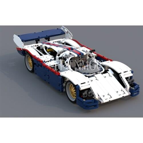 MOC-38167 P956 Racing 1983 Boy Gifting Difficulty Plugin Technology Accessories