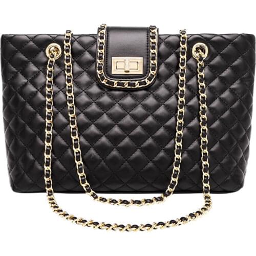 Designer Women Messenger Bag Diamond lattice Leather Hand Bag Stylish Chain Shoulder Crossbody Bag Luxury brand Purse Sac A Mai