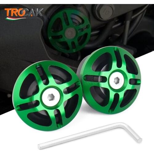 For Kawasaki NINJA400 NINJA 400 2018-2020 Latest High Ratings Motorcycle CNC Aluminum Frame Hole Cap Cover