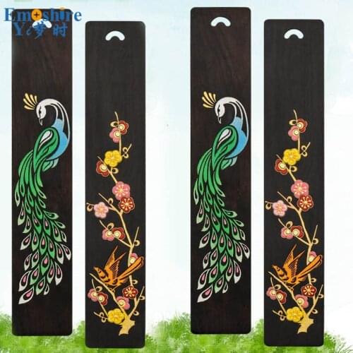 Engraving Bookmark Chinese Style Hand-painted Bookmark Antique Custom Lettering Creative Birthday Gift Wedding Gift M123