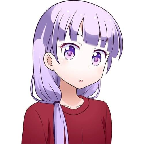 Beautiful Car Decorative Stickers Aoba Ponytail Anime Decal Window Motorcycle Waterproof Decorative Graphics