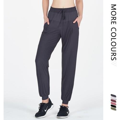 Summer Women Sport Pant Quickly Dry Loose Sweatpant Running Jogger Fitness Gym Workout Casual Track Pant Trouser Sportswear