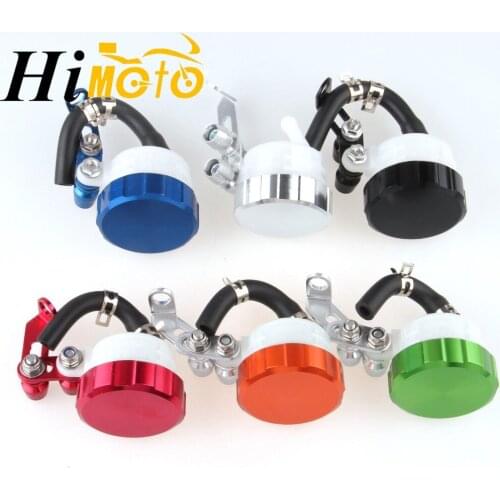 Motorcycle Front Brake Fluid Reservoir Clutch Tank Oil Fluid Cup For Aprilia Ducati Honda Kawasaki Suzuki Triumph Yamaha