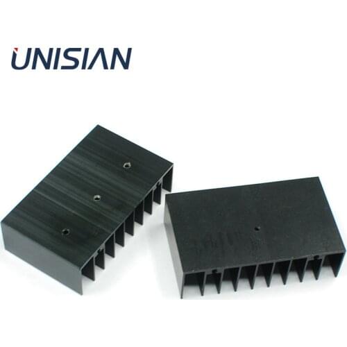 UNISIAN 1PC Aluminum Heatsink IC Heat Sink Electronic Chip Radiator Cooling cooler For TDA2030 LM1875 TDA7850 Other Chips