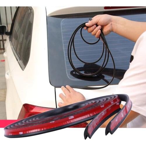 3M Car Styling Y Type Rubber Sealing Sticker Rear Window Waterproof Seal Strip Noise Insluation Weatherstrip Interior Accessory