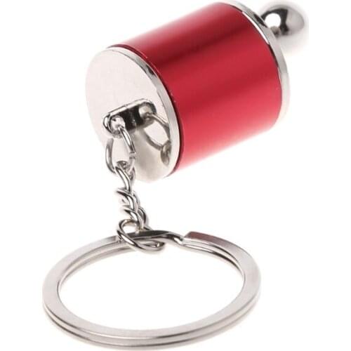 5 Colors Manual Transmission Gear Lever Keychain Gearbox Shift Lever Key Holder E7CA