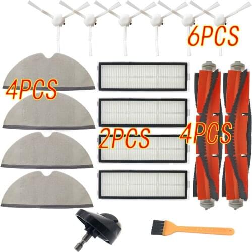 Mop cloth rags water tank HEPA Filter brush for Xiaomi Mijia 1C STYTJ01ZHM Mi Robot Vacuum Mop SKV4093GL accessories spare parts