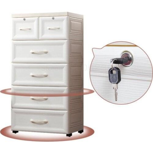 Thickened Oversize Plastic Storage Box Drawer Type Childrens Clothes Storage Box Multi-layer Finishing Box Storage Cabinet