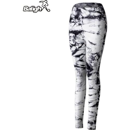 Balight Women Yoga Leggings Soft Woman Workout Leggins Pant Spring And Summer New Black Ink Thin Section for Gym Sports Fitness