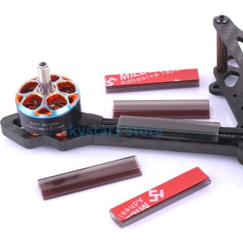 8PCS Motor ESC Cable Wire Hub Protective Tube 43mm 50mm 65mm for Narrow Arm FPV Frame Kits STX225 STARLOAD V2