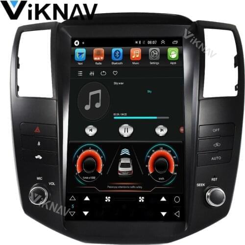 Car gps navigation multimedia player for Lexus RX300 RX330 RX350 RX400H 2004-2007 android radio head unit tape recorder