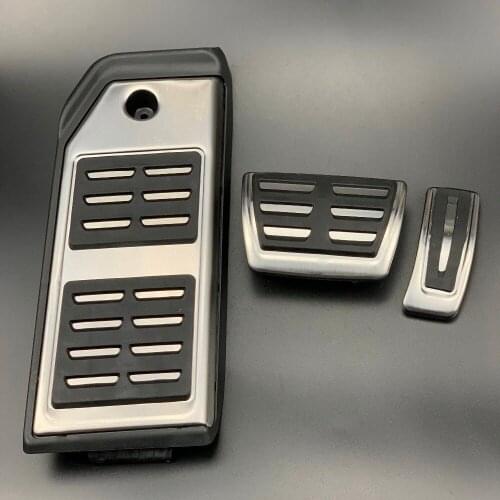 Car styling Stainless Steel accelerator pedal brake pedal for Porsche Cayenne 2018-2020 for Macan 2014-2020 Car Accessories