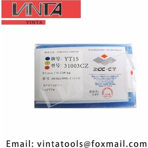 Free shipping high quality 30pcs/lots 31003CZ YG6/ YG8/ YW1/ YW2/ YT5/ YT14/ YT15 cnc carbide welding inserts