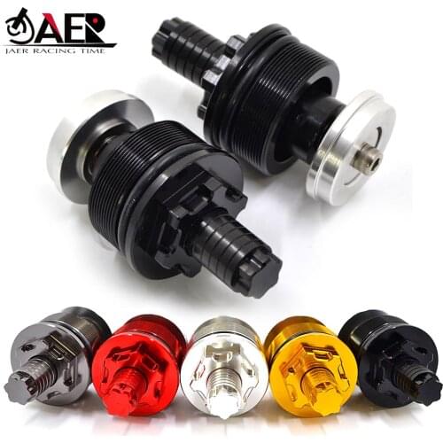 CNC Front Shock Absorber Screw Bolt for Yamaha XJ6 MT07 FZ07 MT03 FZ6R R3 R25 XSR700 XT600 MTM690 Preload Adjuster Fork Bolts