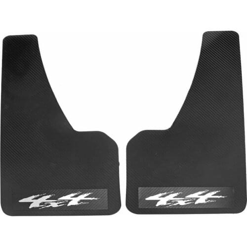 2PCS Universal Car Modification Mud Flaps Fender Guards Carbon Fiber For 4X4