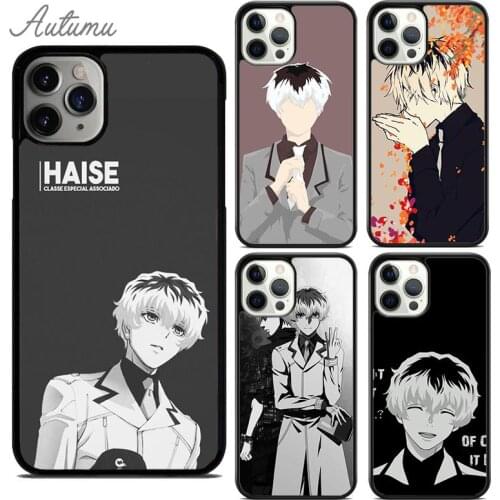 Dark Anime Haise Sasaki Tokyo Ghoul boy Phone Case for iPhone 11 12 Pro Max mini X XR XS SE 2020 5 6S 7 8 Plus Galaxy S8 S9 S10