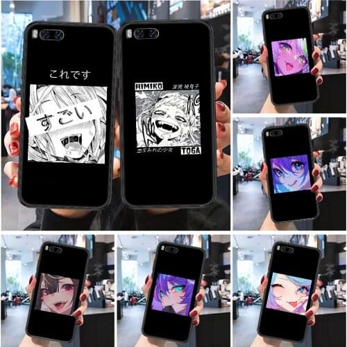 Girls expression Sexy face Cartoon Phone case For Xiaomi Mi Max Note 3 A2 A3 8 9 9T 10 Lite Pro Ultra Frosted black fashion