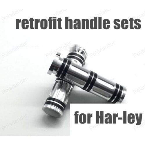 Motorcycle conversion modified metalhandle to turn the handle gripcover sleeve black for Har-ley