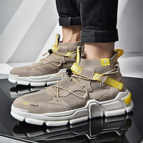 2019 autumn Sneakers Breathable Men Casual Shoes Fashion Shoes Tenis Masculino Adulto Sapato Masculino Men Leisure Shoe N9-23