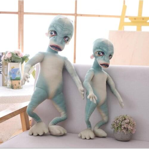 ET shaped soft toys stuffed alien plush dolls