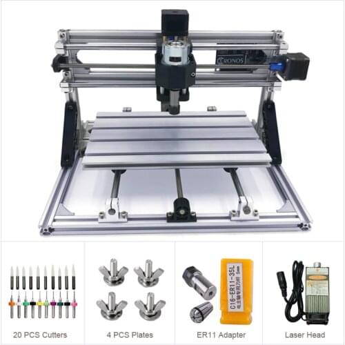 Desktop 1610 GRBL Control DIY Mini CNC Machine Working Area 160x100x40mm CNC Router