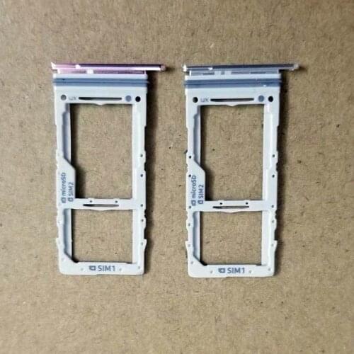 New For Samsung Galaxy S20 S20+ PLUS S20 ULTRA Sim Card Reader Holder Dual Sim Card Tray Holder Slot Adapter