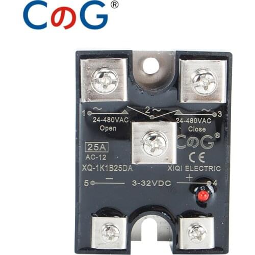 CG NC And NO SSR 10A 25A 40A DA Normally Closed And Normally Open Single Phase DC Control AC SSR-10DA 25DA NC Solid State Relay