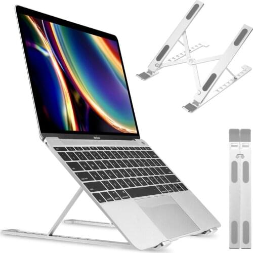 Portable Laptop Holder Support Base Stand For Macbook Pro Computer Laptop Stand Cooling Bracket Riser for 10-17.3inches Laptop
