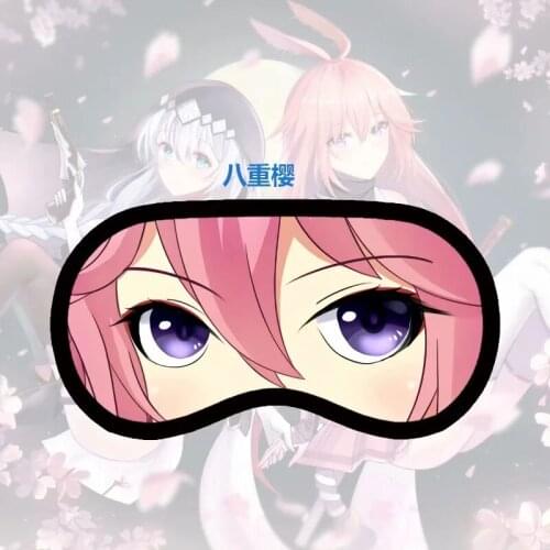 MmiHoYo Eye Patch Anime Sleep Blindfold Fushiguro Megumi Casual Eyes Mask Yae Sakura Eyepatch Breathable Cute Cartoon