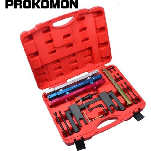 Camshaft Alignment Engine Timing Locking Tool Kit Install & Removal Set For BMW N51 N52 N53 N54 N55 E60 E61 E64 E91 E92