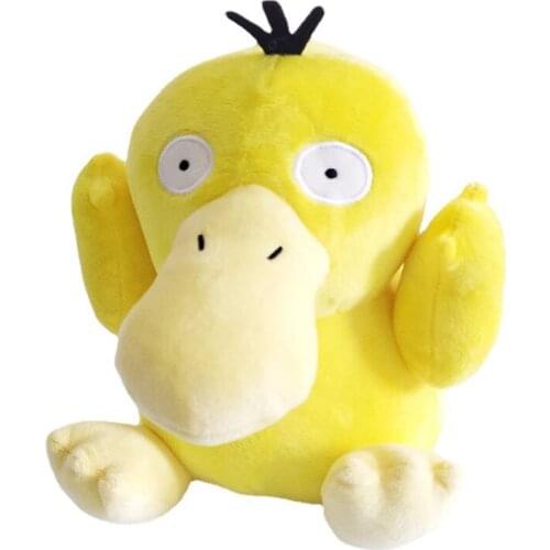 Takara Tomy Japan Animal Duck Stuffed Pokemon Animal Cartoon Psyduck Shiny Doll Soft Stuffed Christmas Gifts for Kids Plush Toys