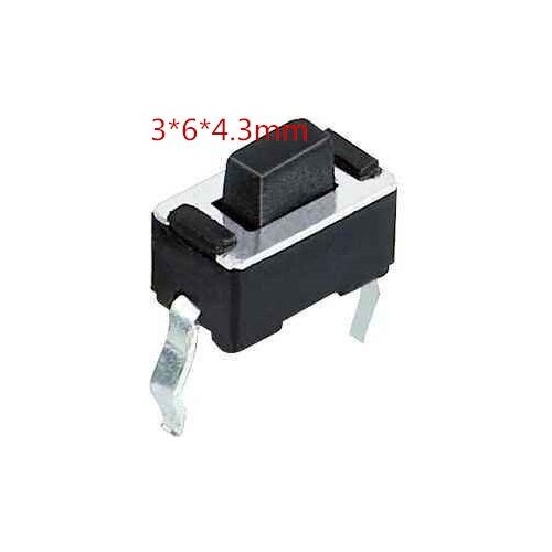 SMD Tact Switch 3x6x4.3 mm connectors Push button 3*6*4.3mm Tactile Switches
