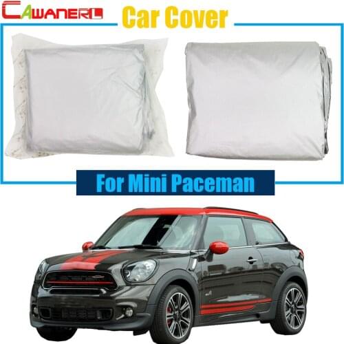 Cawanerl Outdoor Car Cover Anti-UV Snow Rain Sun Resistant Cover For Mini Paceman Free Shipping