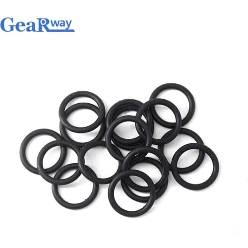 O Ring Seal 1.8mm CS Black NBR O Rings Gasket 41.2/42.5/43.7/45/99/123mm ID Oil Resistance Rubber O Ring Gasket