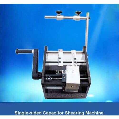 ZB-201K Hand-cranked Single-sided Tape Capacitor Cutting Machine Components Capacitor Cutter Capacitor Shearing Machine 3-20mm