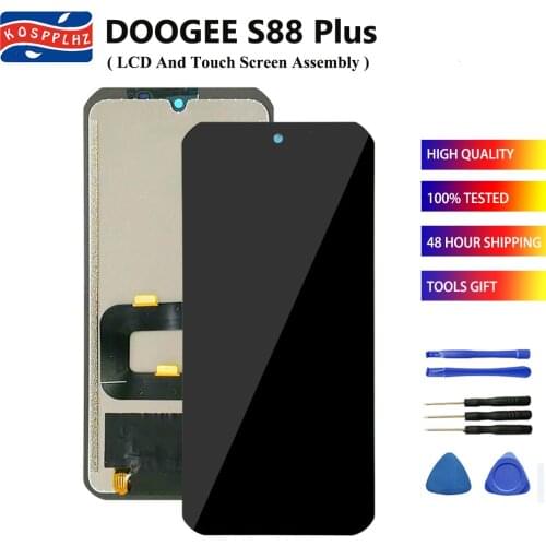 6.3" For DOOGEE S88 Plus LCD Display Touch Screen Assembly Replacement Doogee S88 PRO / S88Plus Phone Screen + Tools & Glue
